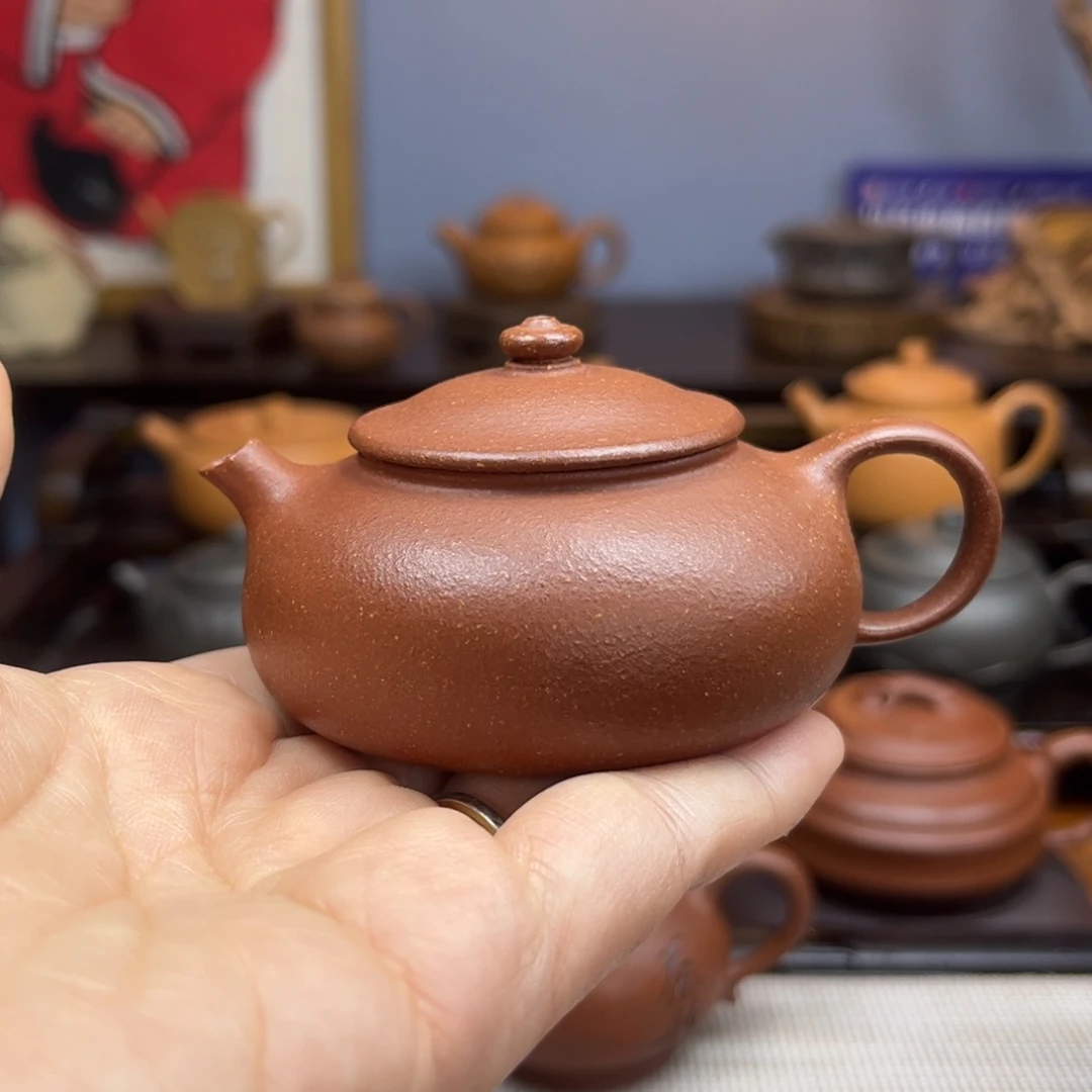 紫砂茶具半手工制作