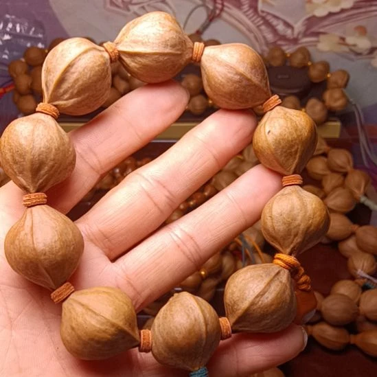 橄榄核手串/手链橄榄核手串鸡血红2.2