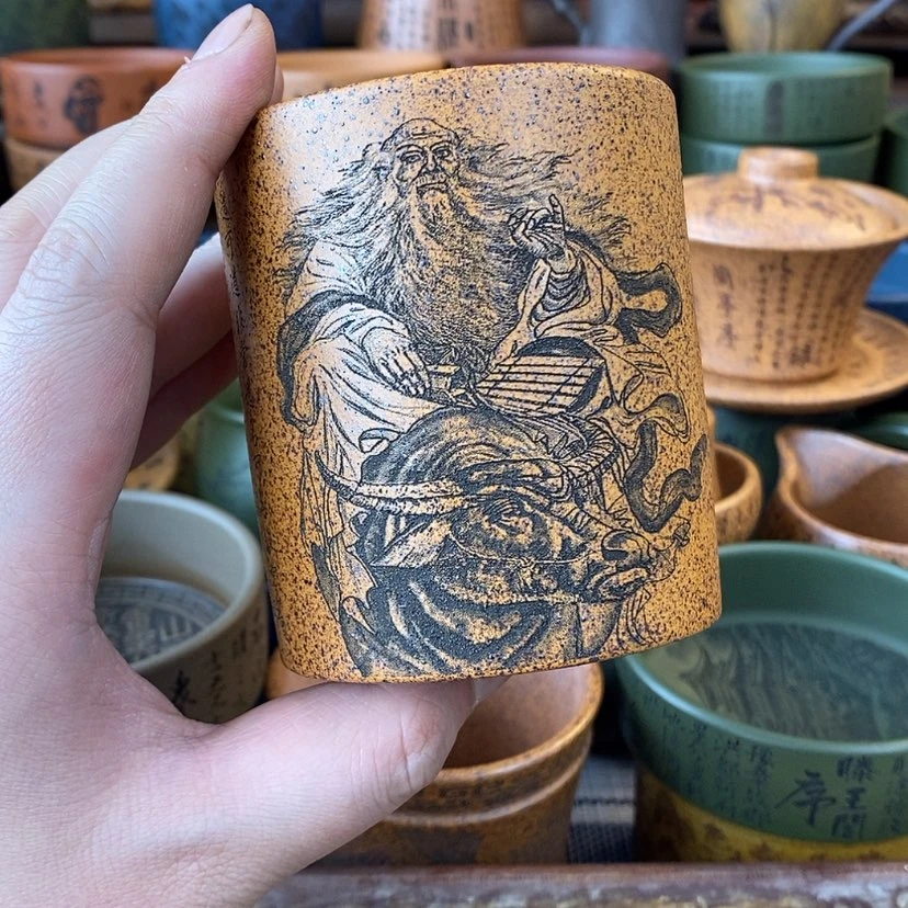 【闪购商品】紫砂杯子宜兴全手工紫砂杯