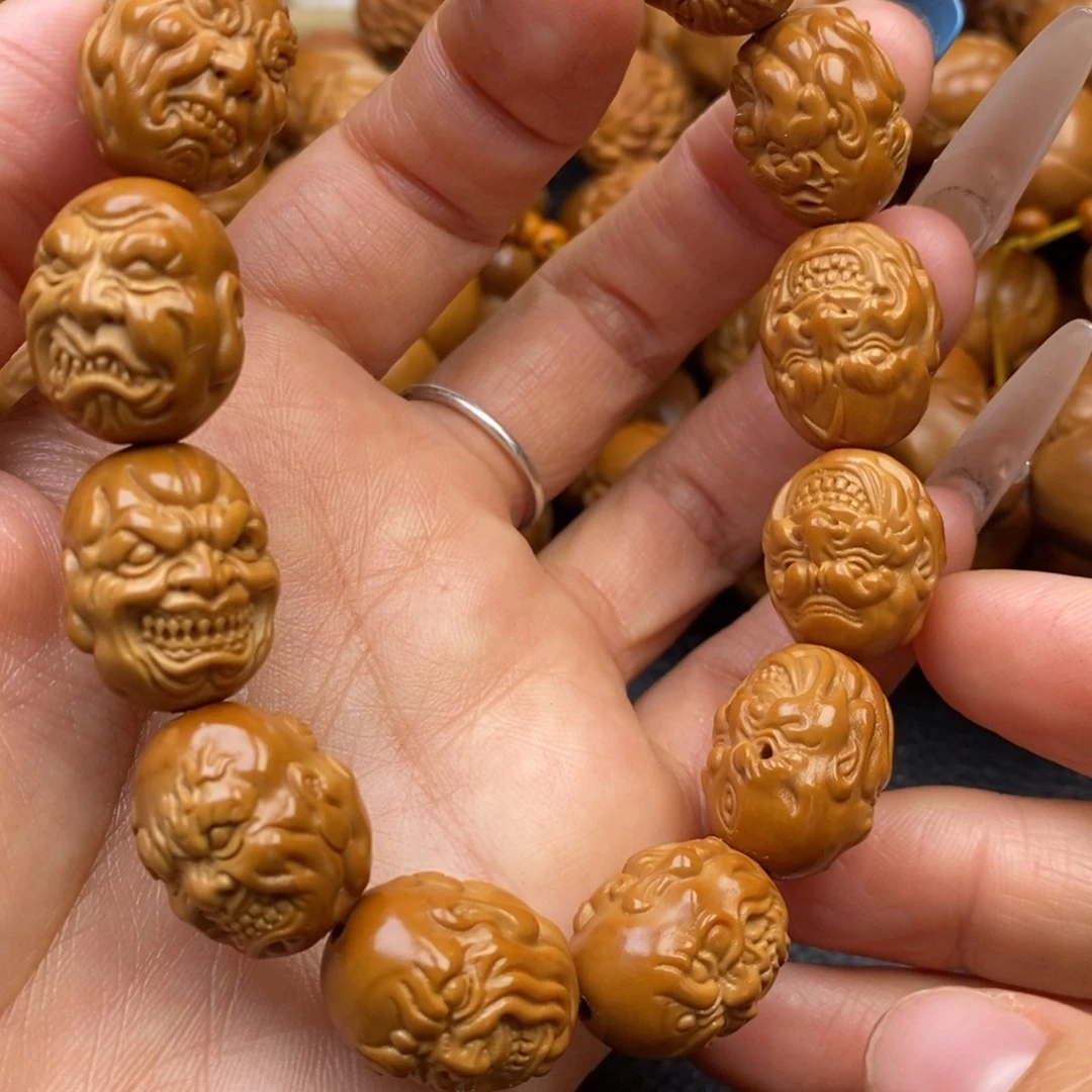 橄榄核手串双面恶僧