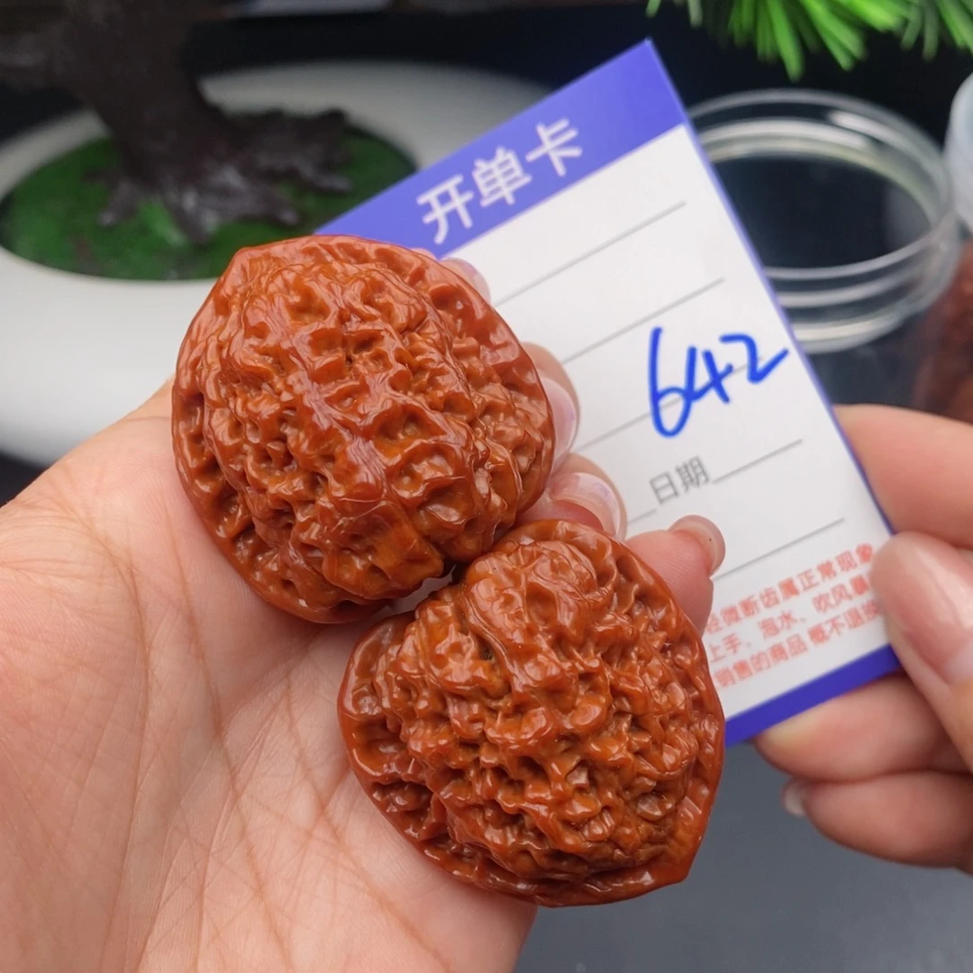 文玩核桃把件39官帽642