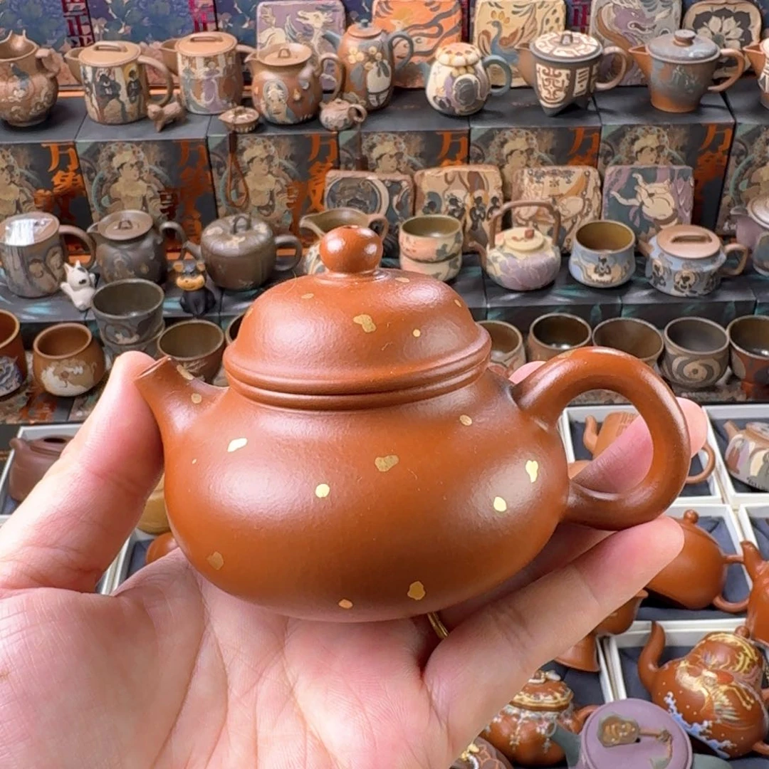 茶壶紫砂140cc原矿精工半手