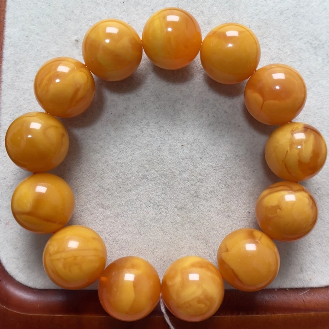 蜜蜡未镶嵌手串蜜蜡