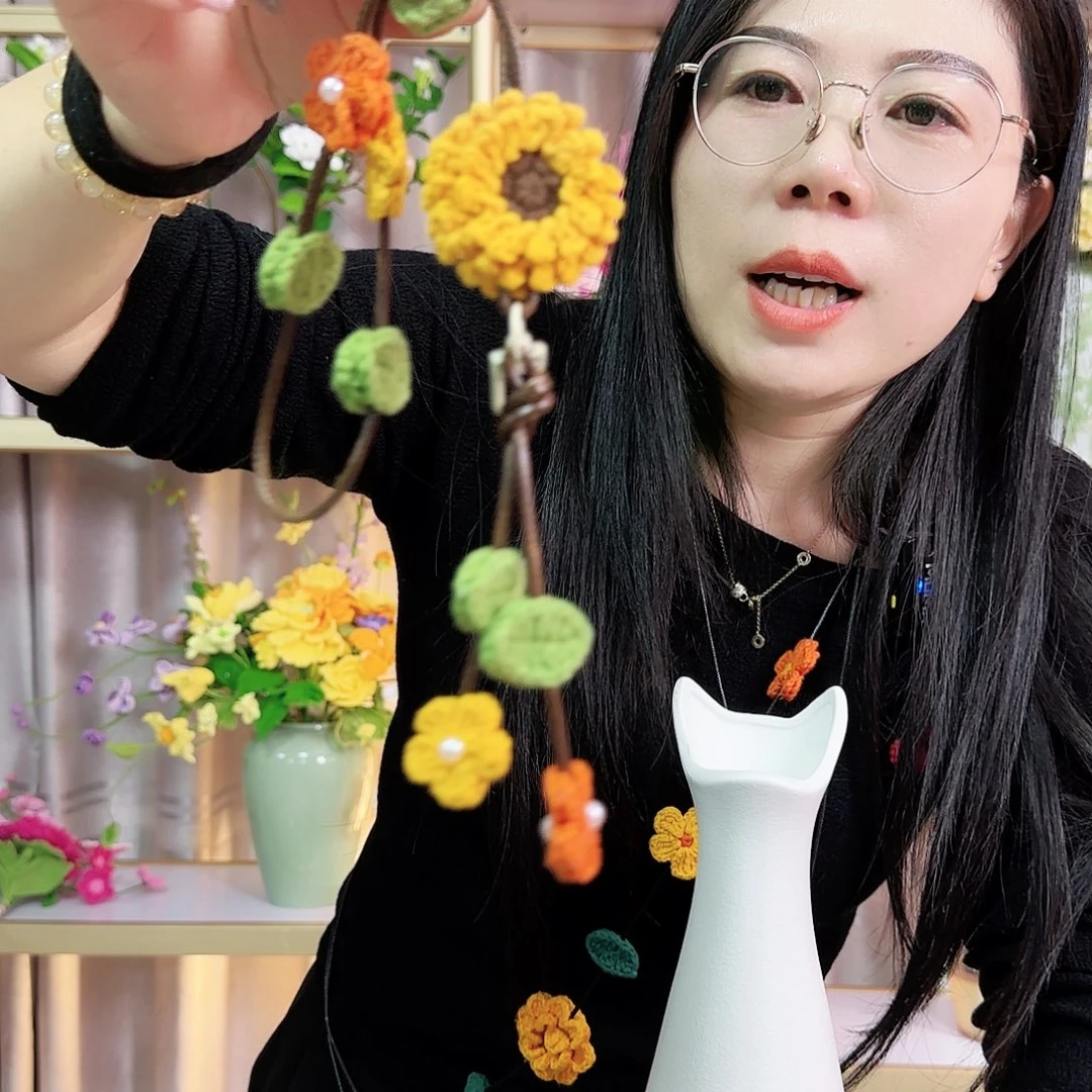 手工钩织设计手机链