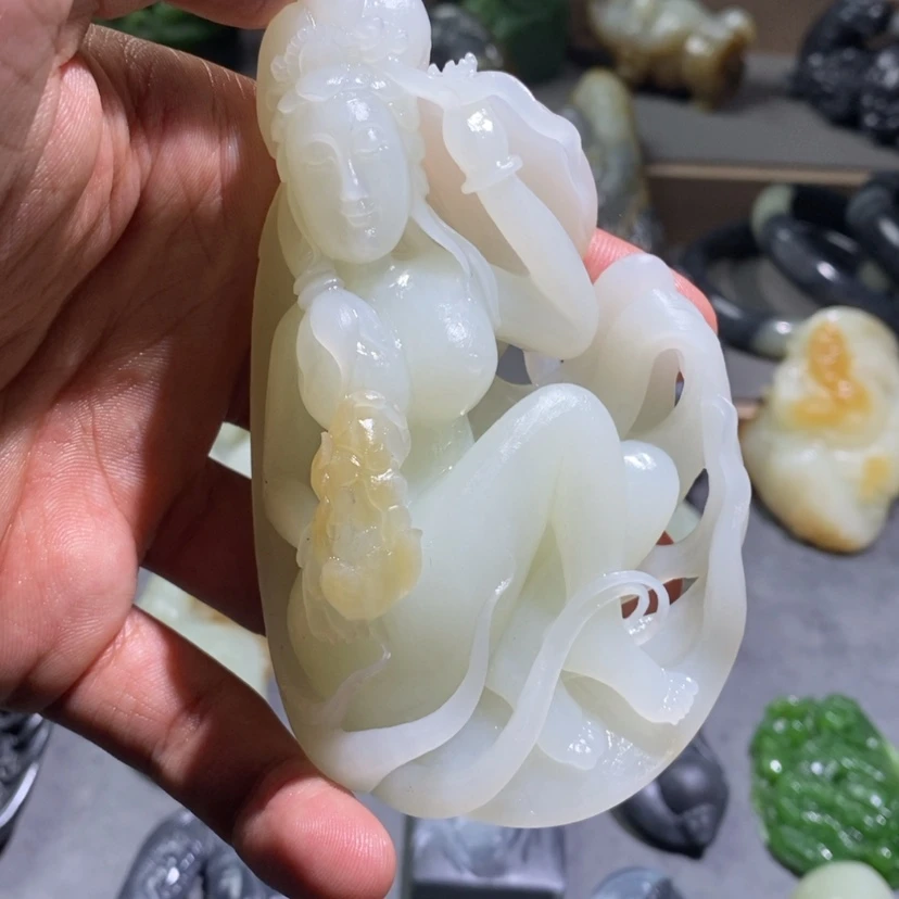 【闪购商品】和田玉把件未镶嵌祖*