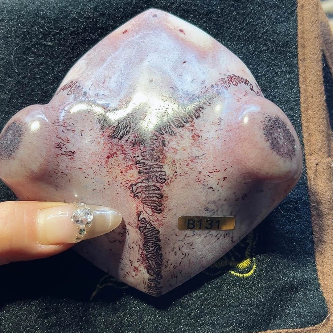 鹿骨把件鹿骨材质