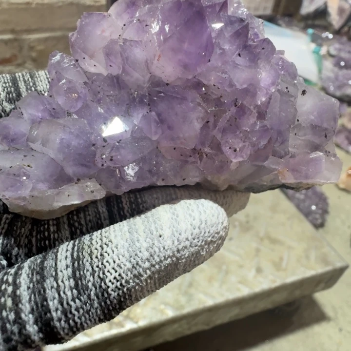 石材天然水晶摆件