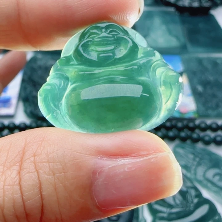 翡翠未镶嵌颈饰多样性发货天然A货翡翠