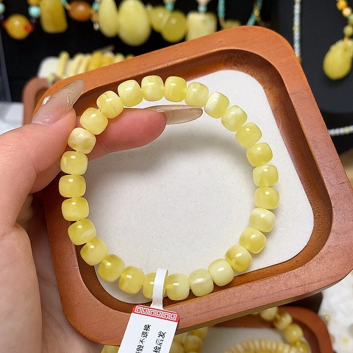 手链蜜蜡未镶嵌蜜蜡手串