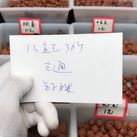 桃核吊坠柔*龙纹桃核的搭配