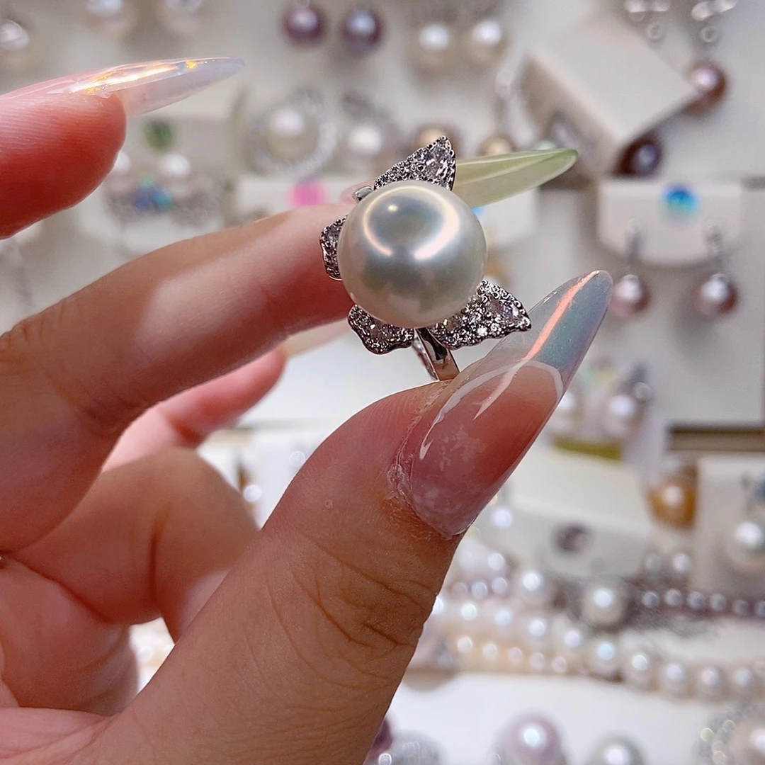 戒指未镶嵌淡水珍珠