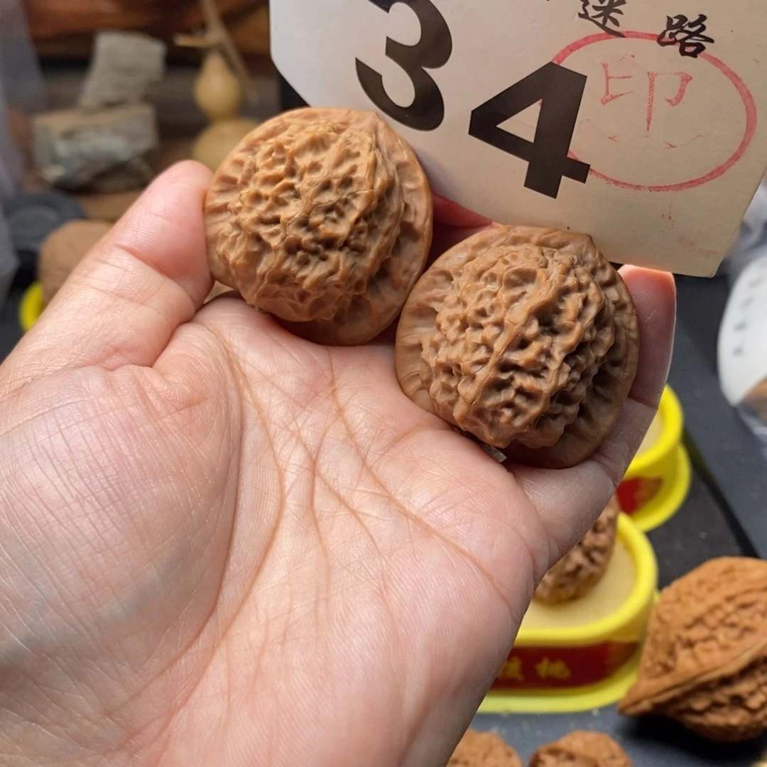 把件文玩核桃39全品瓷娃娃