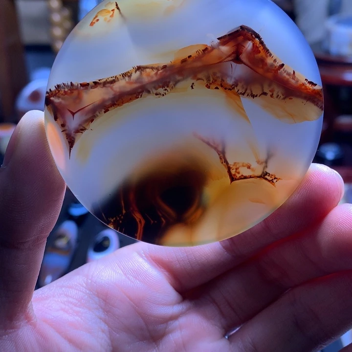 玛瑙/玉髓颈饰未镶嵌S****f