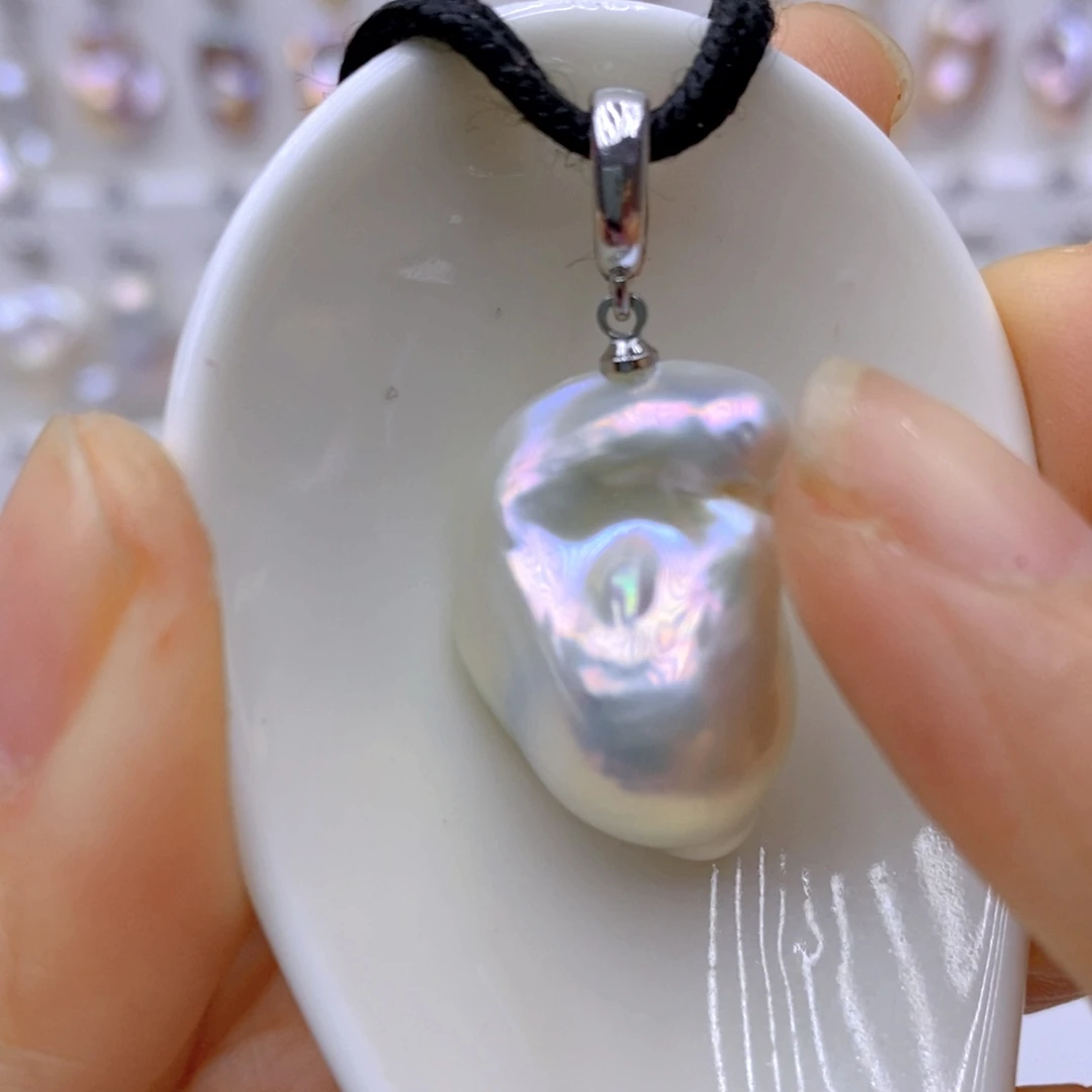 颈饰淡水珍珠14K金镶嵌