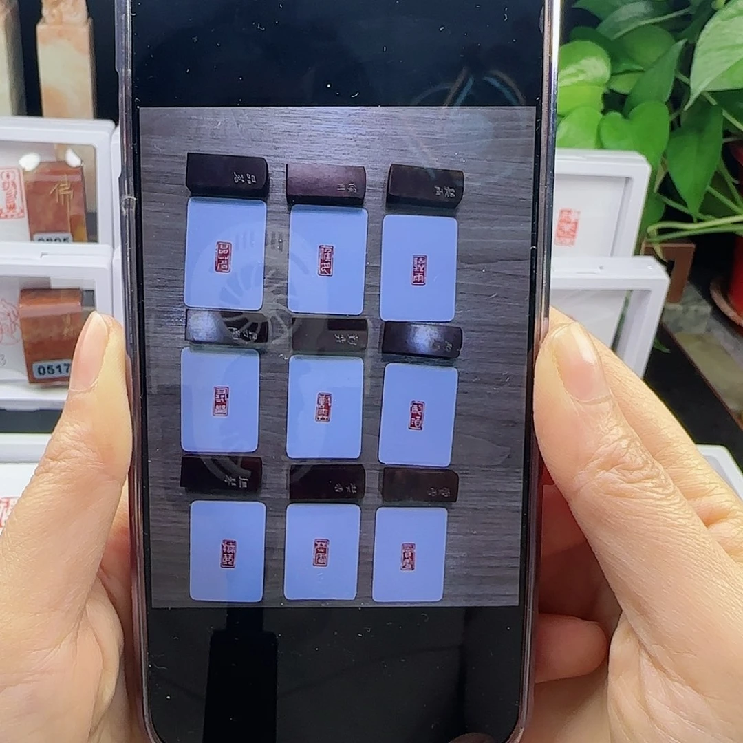 寿山石印石墩*哥人生九雅