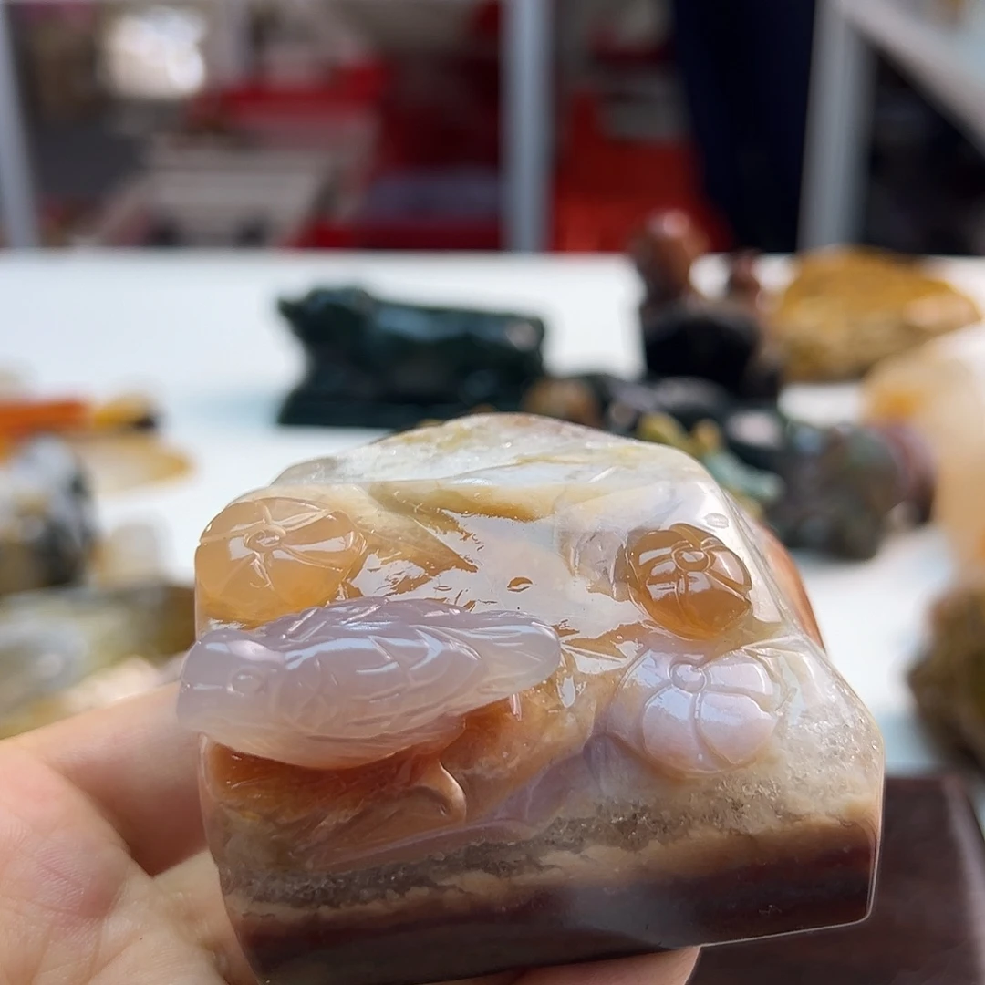 玛瑙/玉髓未镶嵌颈饰
