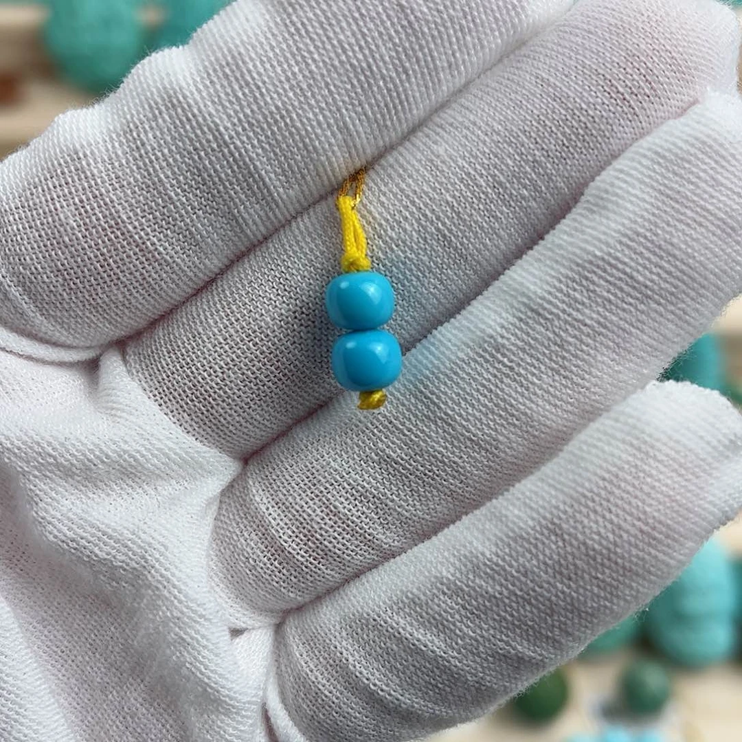 未镶嵌绿松石尺寸6.3mm