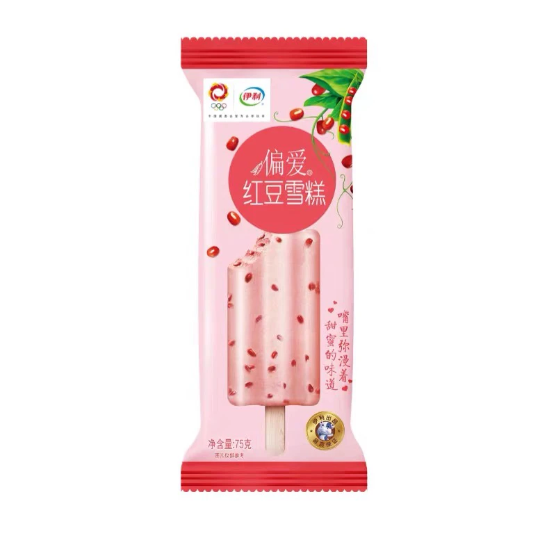【伊利偏爱红豆】偏爱红豆福利品原价16元/8支现9.9/8支雪糕同城送