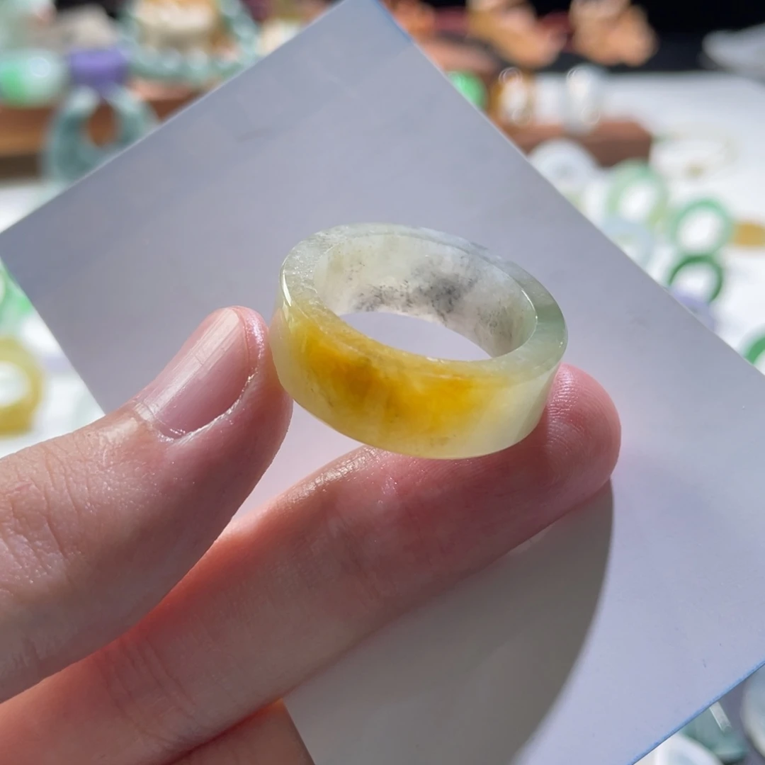未镶嵌定制翡翠23圈口