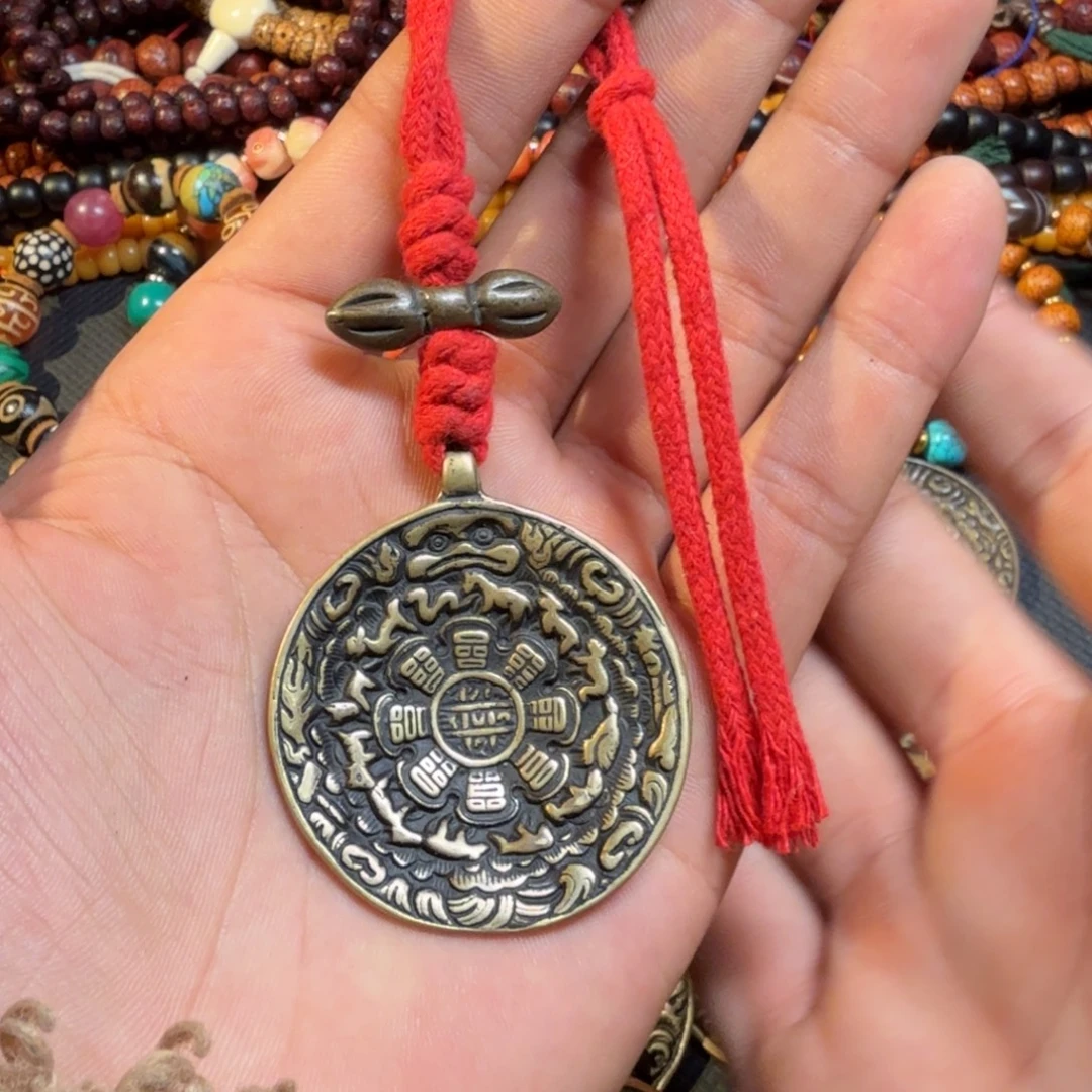 藏传精美小九宫牌