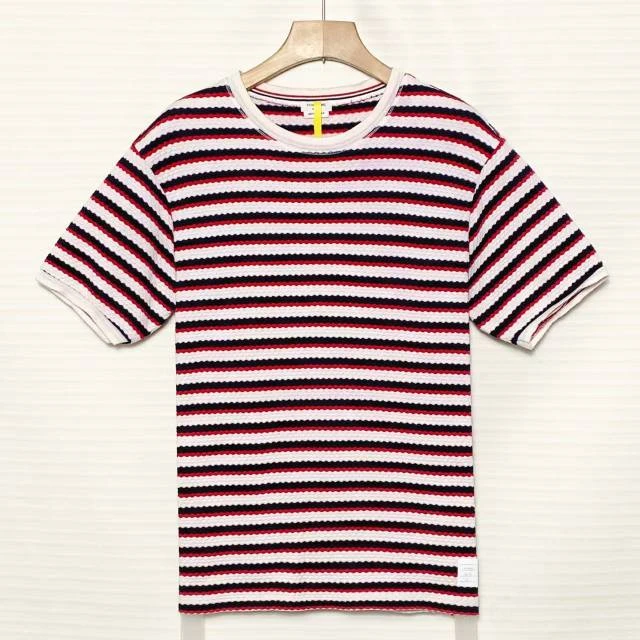 95新 THOMBROWNE 时尚 百搭 休闲 短袖/4码/ XG-Y23009