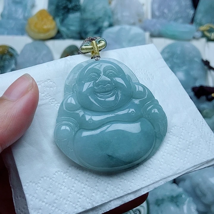 翡翠未镶嵌吊坠(不含链)翡翠