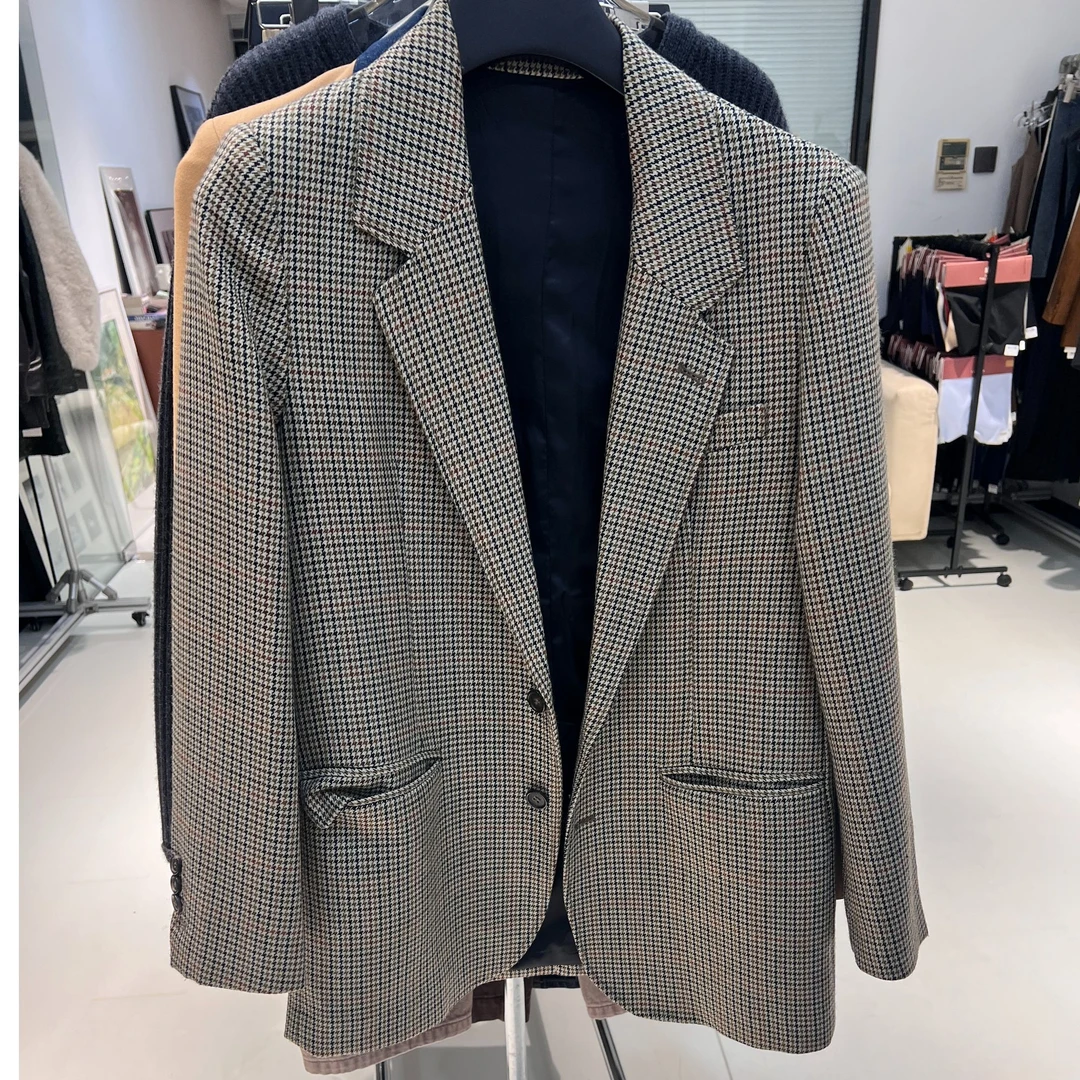 T/A 经典千鸟格西装外套28596