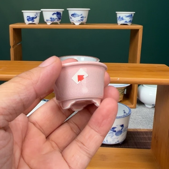 陶福利手工高温豆盆