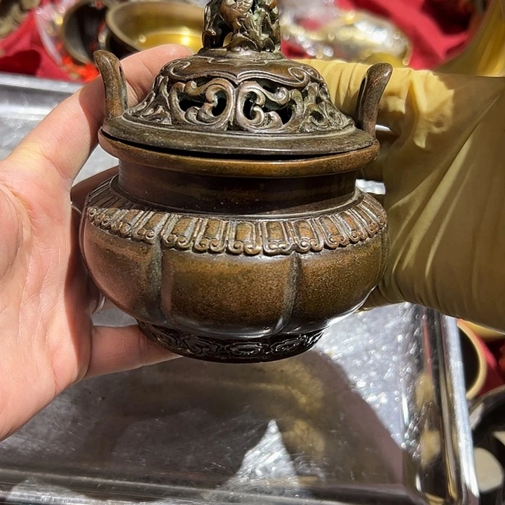 H*C微瑕疵黄铜摆件工艺品