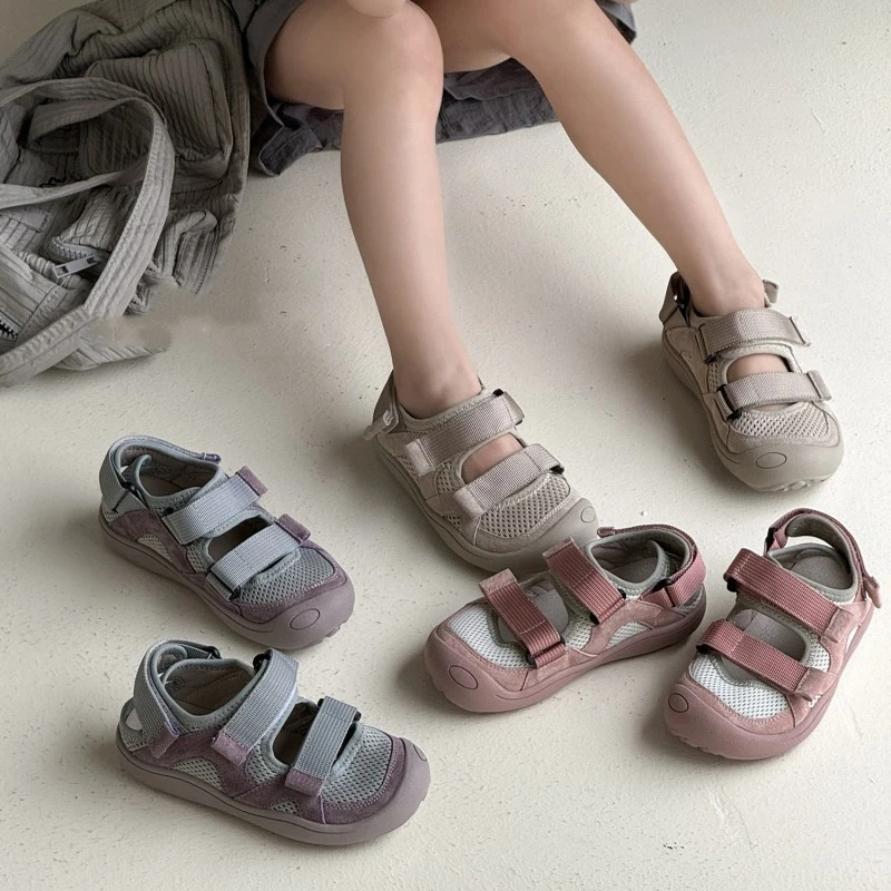 夏季儿童运动凉鞋包头防踢男童休闲鞋女童鞋子