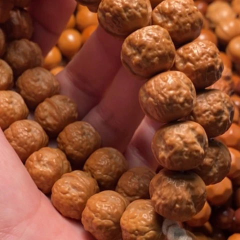 【闪购商品】猴头核桃手串老*产品