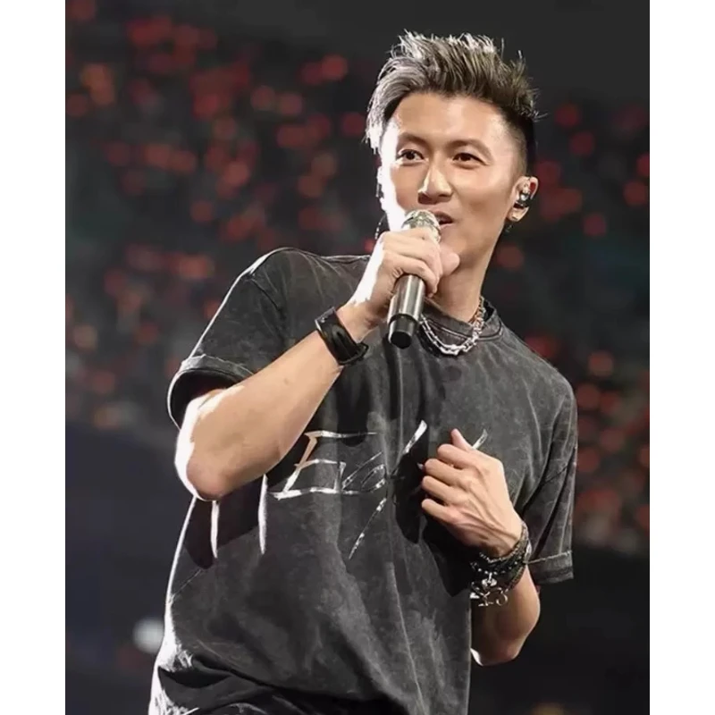 谢霆锋进化演唱会EvolutionNicLive同款t恤周边短袖高级感男装