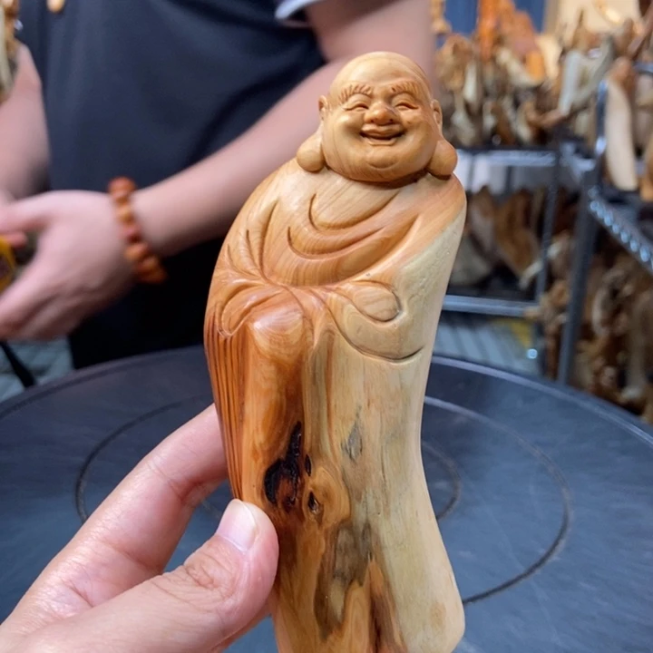 柏木（崖柏）手把件