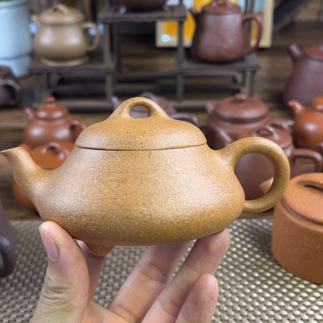 退***兵茶壶紫砂手工制作