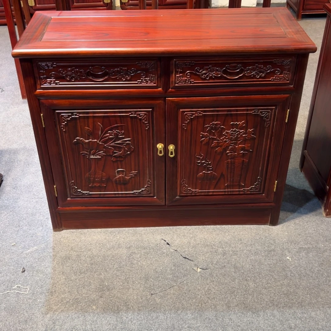 芙***蓉黑酸枝木类书柜柜子