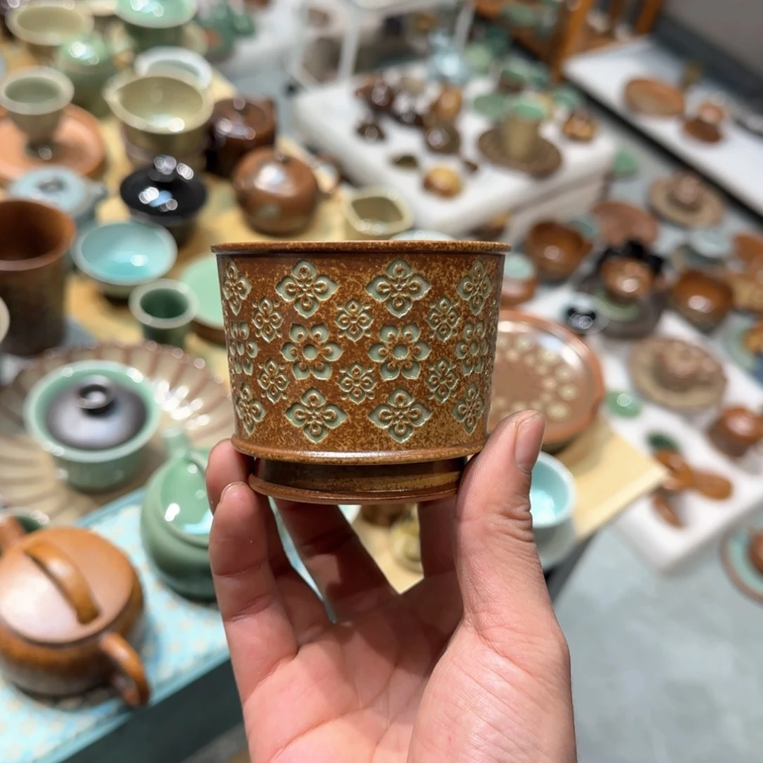 小金茶具青瓷茶器