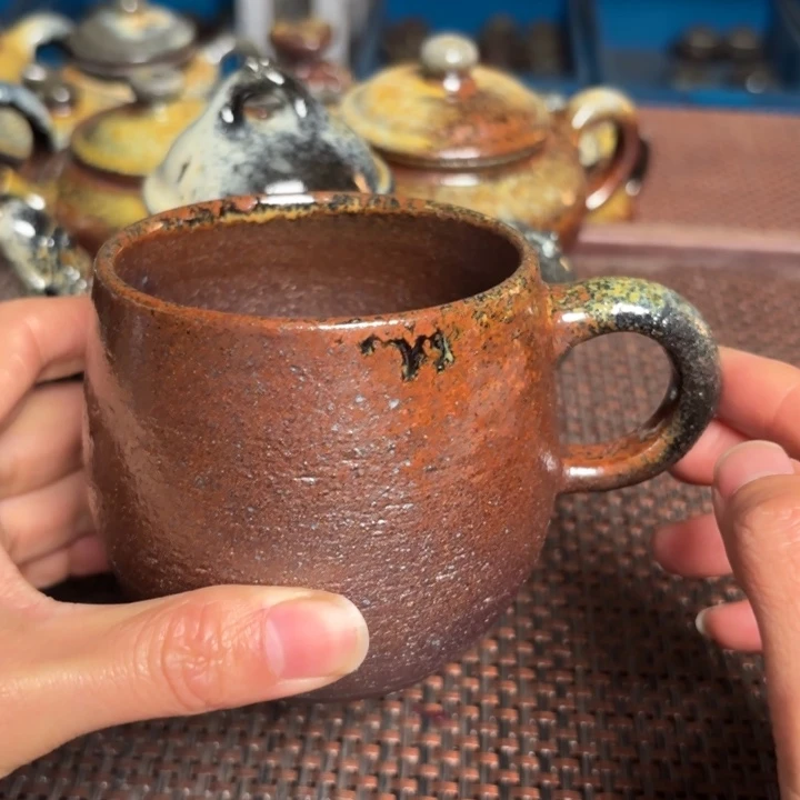 茶壶紫砂长*弓养彩马克