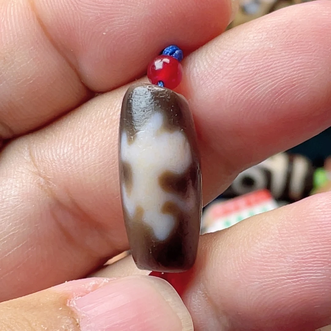 玛瑙/玉髓未镶嵌颈饰小卢朱砂麒麟