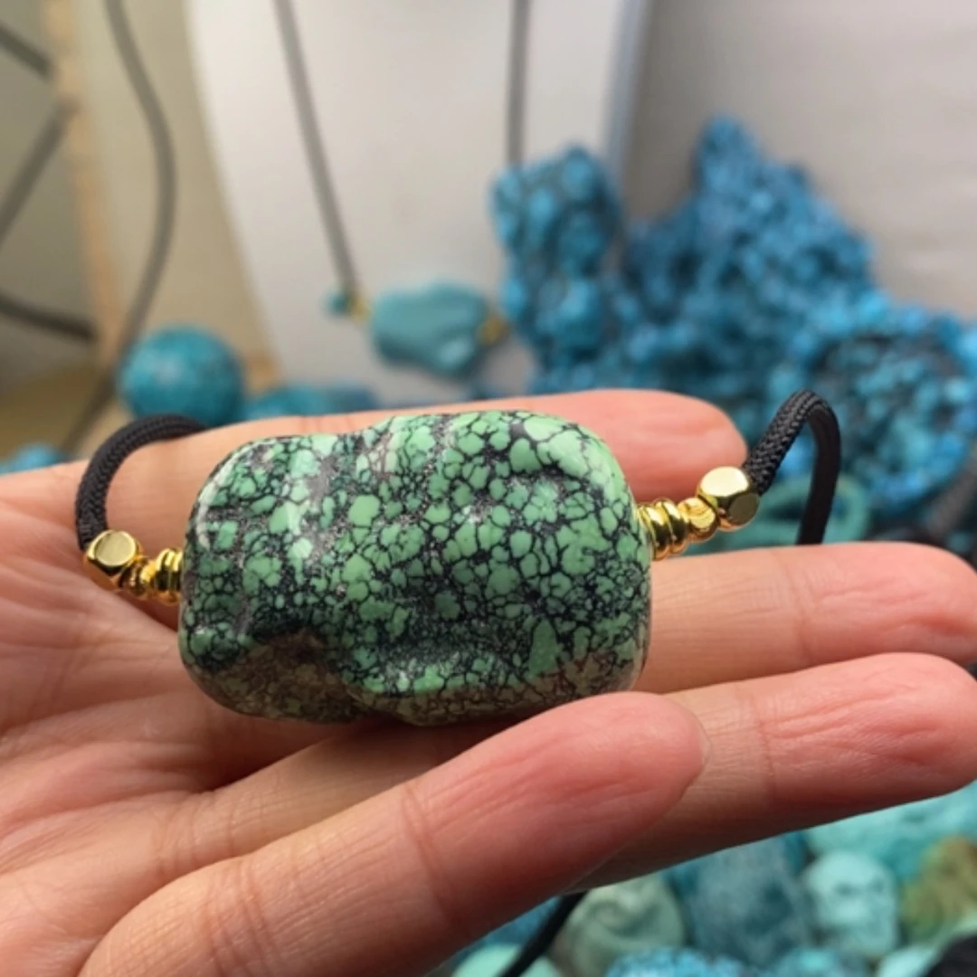 【闪购商品】未镶嵌绿松石珠宝半成品