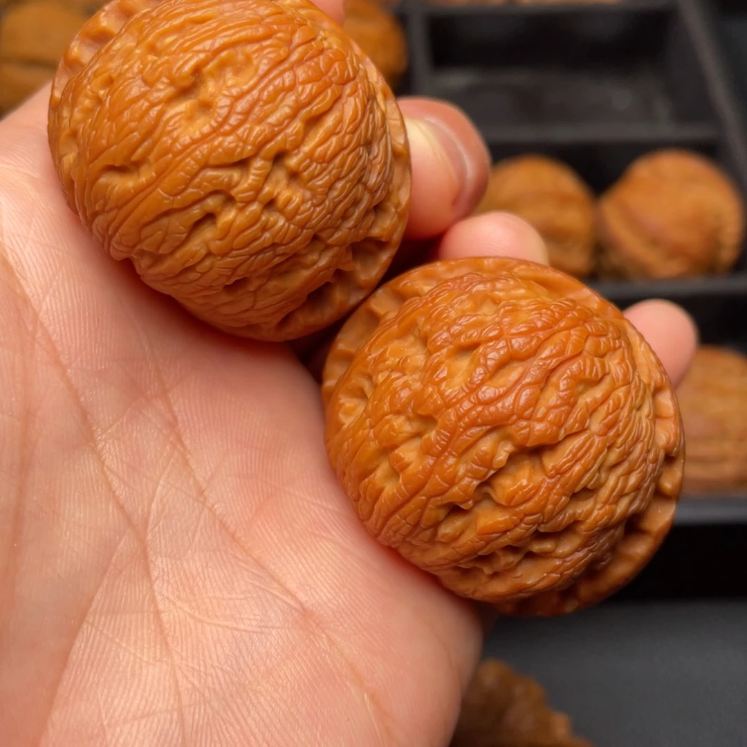 把件文玩核桃秦岭山脉和黄土高原