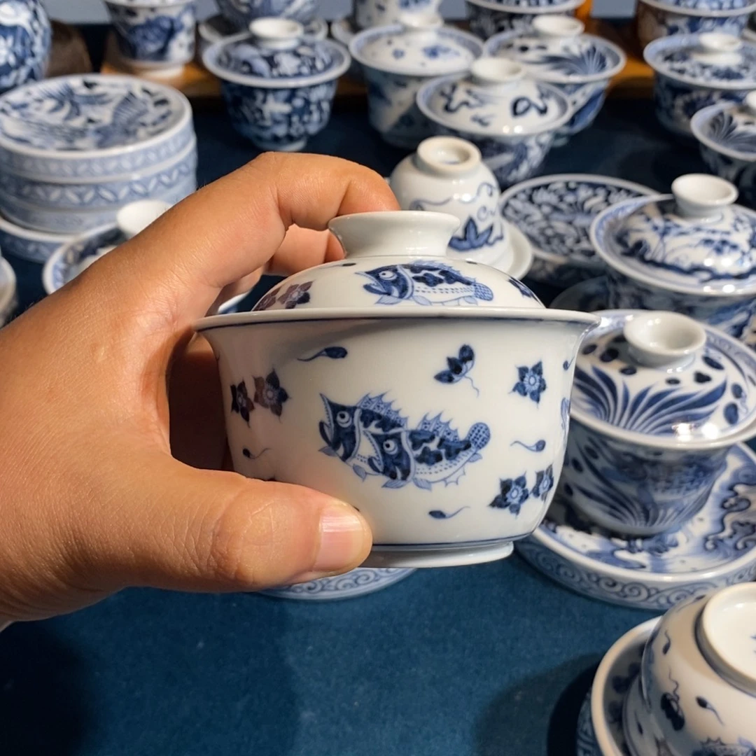 ****.景德镇手工手绘茶器