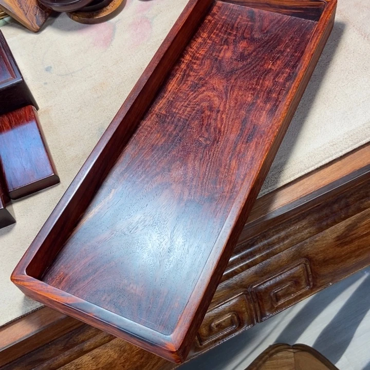 檀香紫檀（小叶紫檀）大盘子