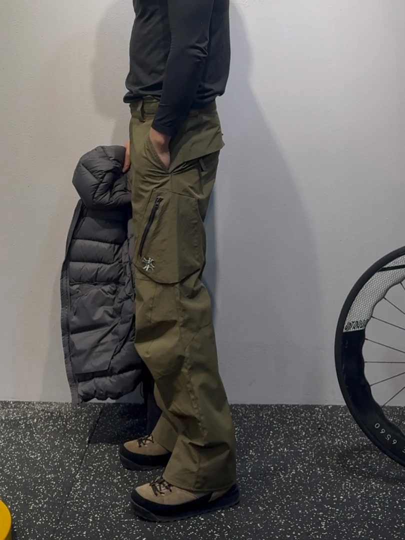 【卡秋山】波塞冬弯刀冲锋裤三防户外硬壳耐磨登山徒步机能裤长裤