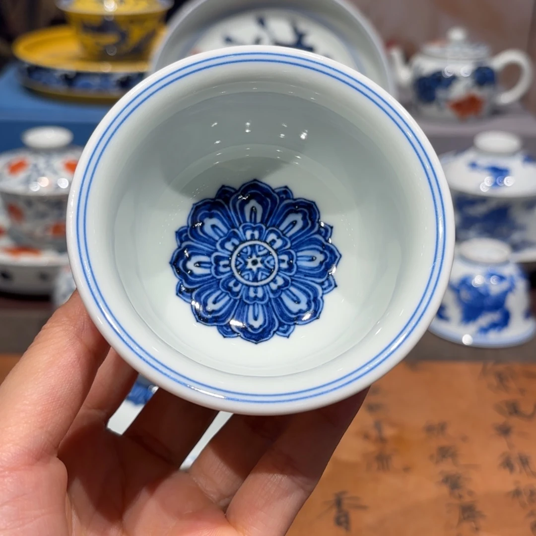 手工手绘陶瓷茶具