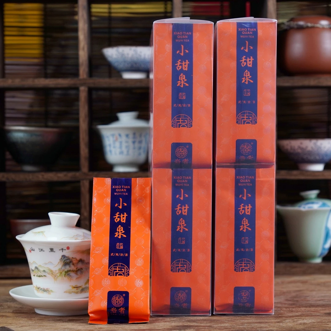 【新品】武夷岩茶 小甜泉500克60泡厂家直销茶叶浓香型乌龙茶盒装