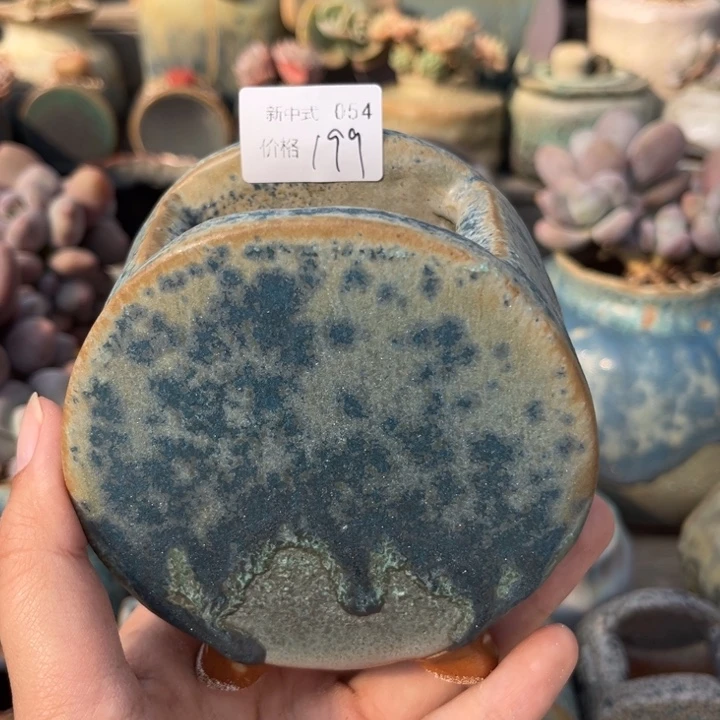 粗砂花盆1987盆新中式054