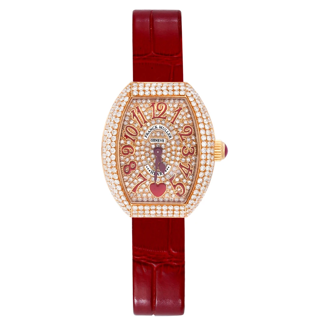99新 Franck Muller/法兰克穆勒 18k金5002红字后钻/WHT030900