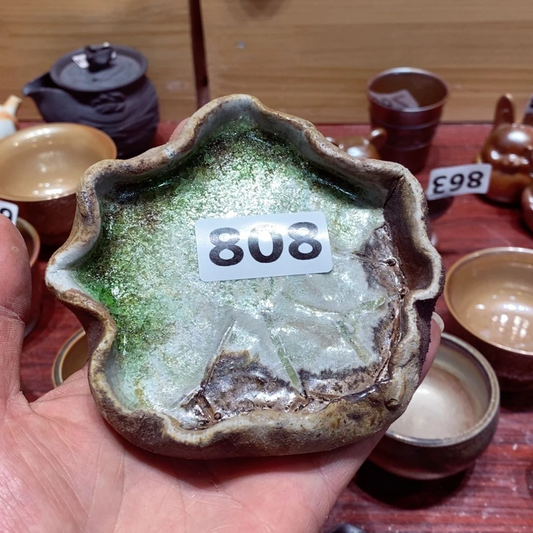 瑕疵，柴烧茶具陶瓷杯子