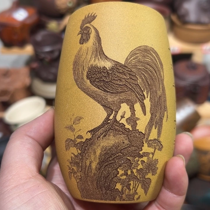 茶杯紫砂宜兴紫砂主人杯