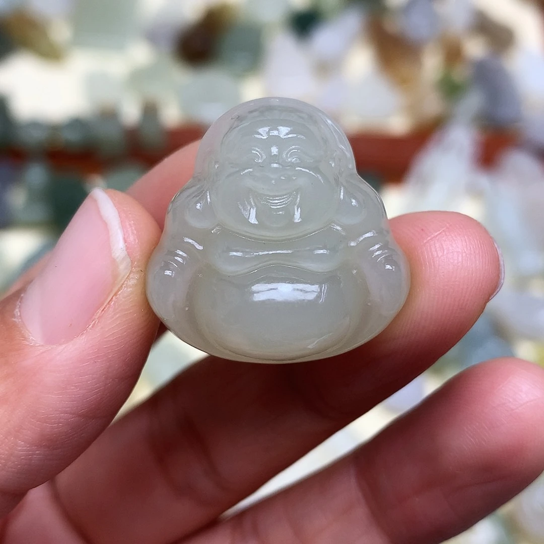 和田玉颈饰未镶嵌用****4